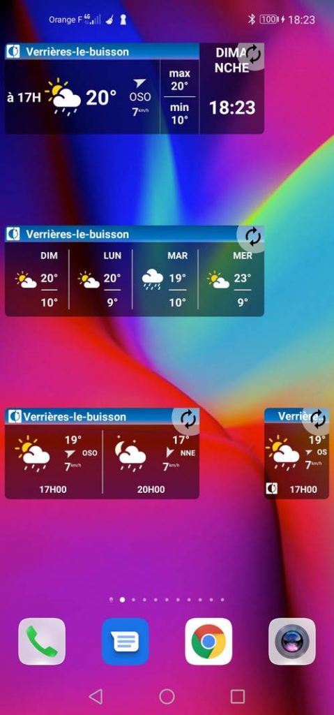 amasele move application android meteo france widget
