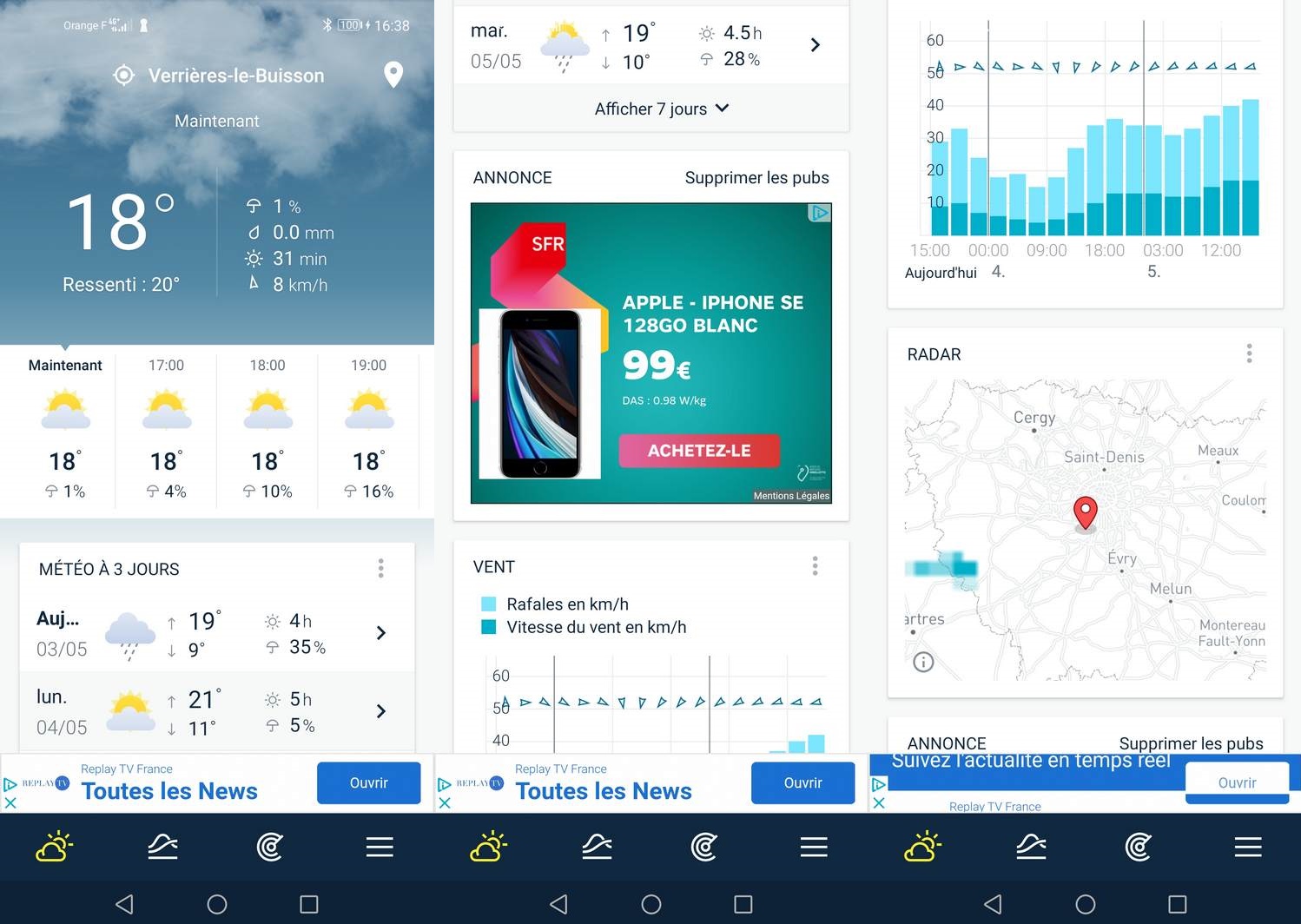 Quelle application météo utiliser ? (1ère partie) AMASELE